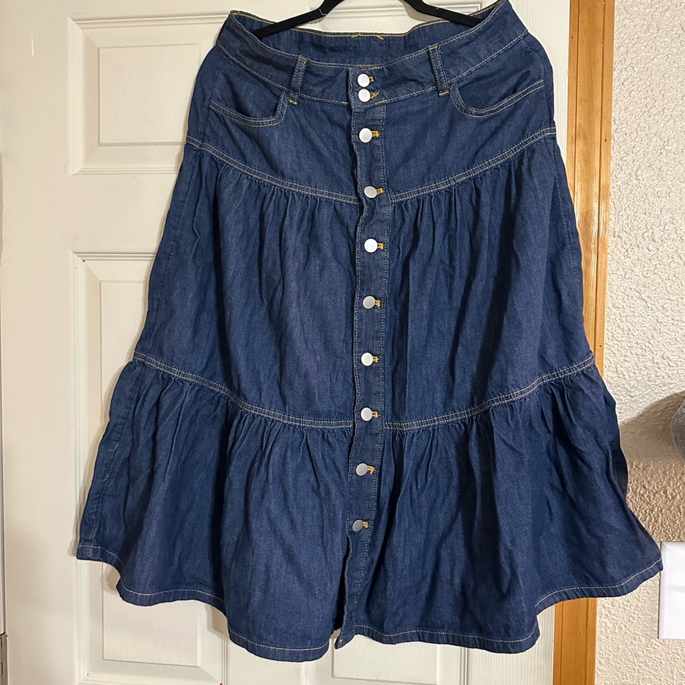 Denim Skirt